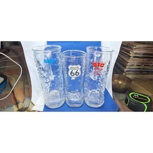 Libby of Canada clear glass boots- lot of 3 mug cowboy boots- beer- root beer!